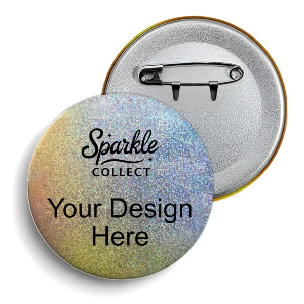 Custom Round Dual Flash Badge